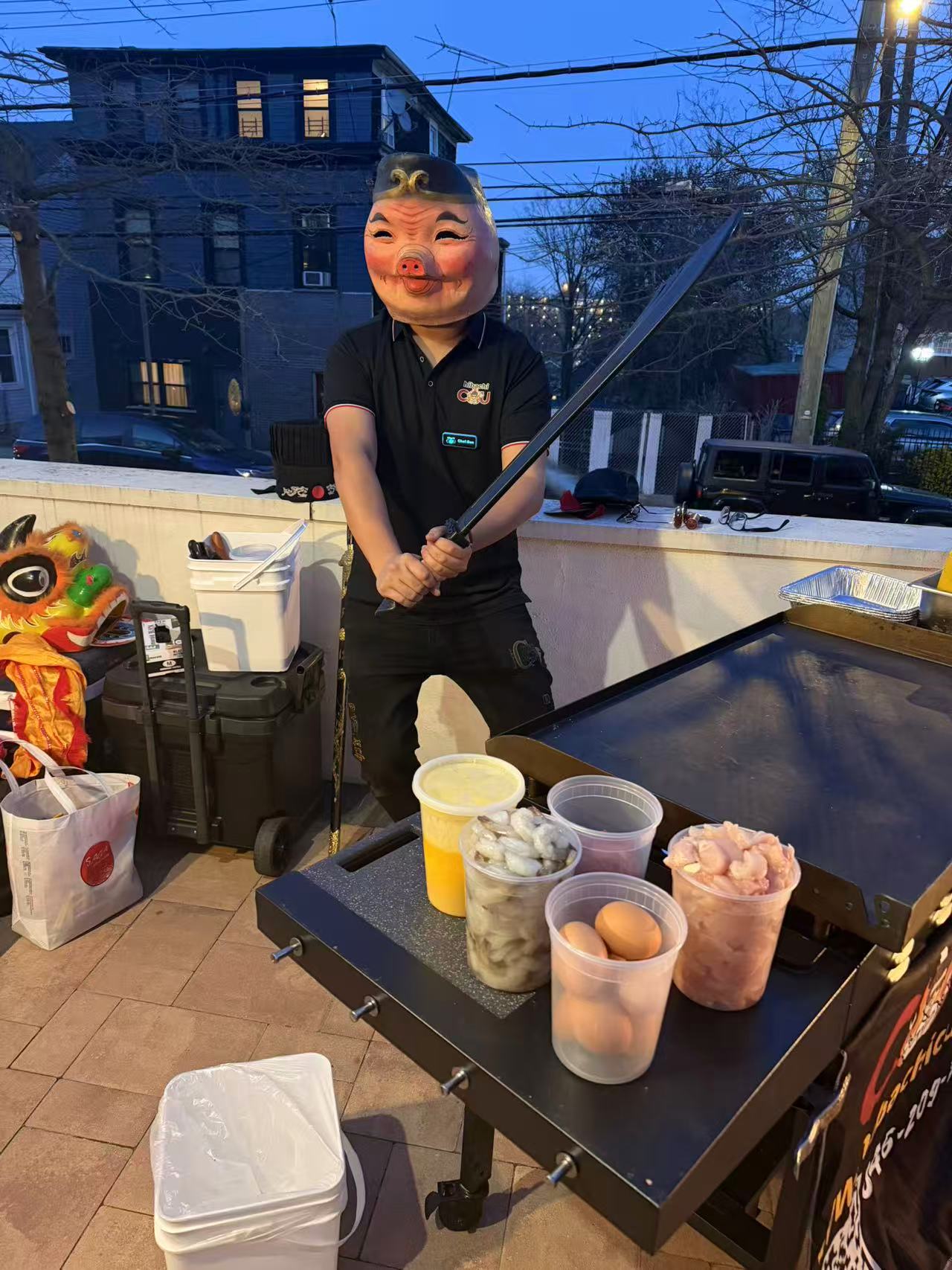 A Feast and Entertainment in One