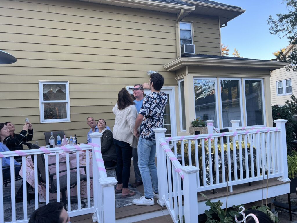 New Hampshire backyard hibachi inspiration for family parties